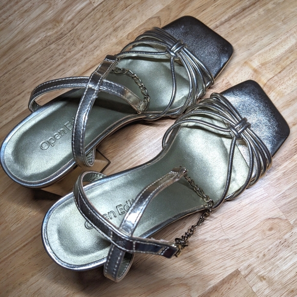 Clarissa Chain Sandal by Open Edit - Picture 2 of 7